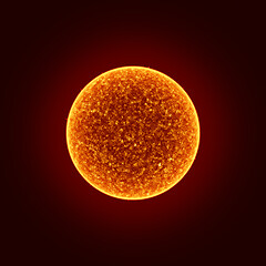 Image showing our sun in space