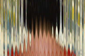 Image showing abstract head reflection