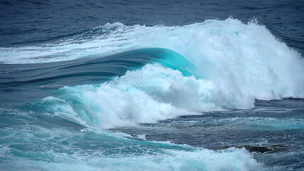 Image showing rough ocean surface background