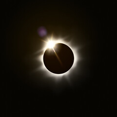 Image showing total solar eclipse