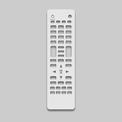 Image showing TV remote control