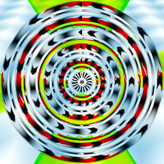 Image showing Abstract 3d background