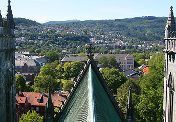 Image showing Wiew over Trondhjem