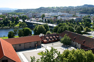 Image showing Wiew over Trondhjem