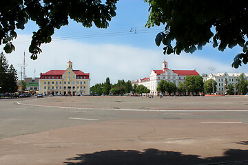 Image showing area in Chernihiv town in summer