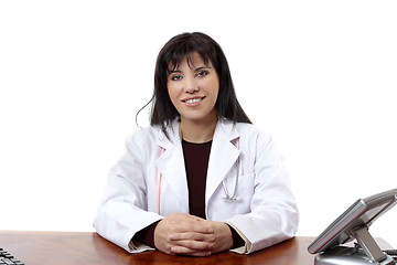 Image showing Confident smiling doctor