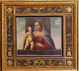 Image showing Virgin Mary with baby Jesus