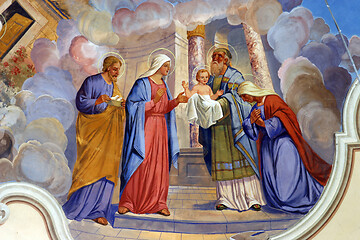 Image showing Presentation of Jesus at the Temple