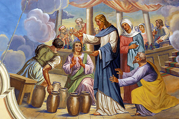 Image showing Marriage at Cana or Wedding at Cana