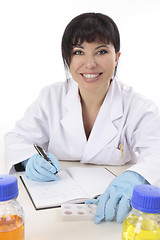 Image showing Smiling research scientist
