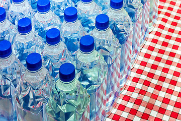 Image showing Water bottles