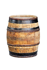 Image showing Wooden barrel