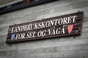 Image showing Vågå Agriculture Offices