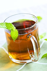 Image showing Mint tea