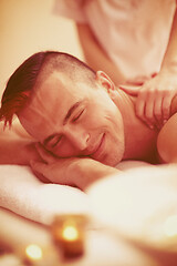 Image showing man have relaxing massage