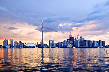 Image showing Toronto skyline