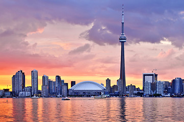 Image showing Toronto skyline