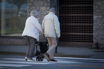 Image showing Old Couple