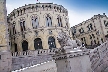 Image showing Norwegian Parliament