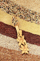 Image showing Super Grains for a Healthy Diet