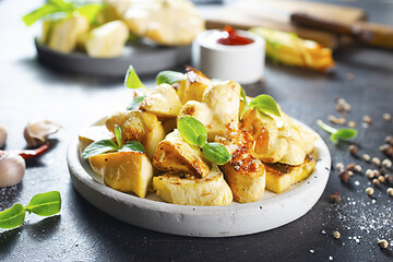 Image showing fried vegetables