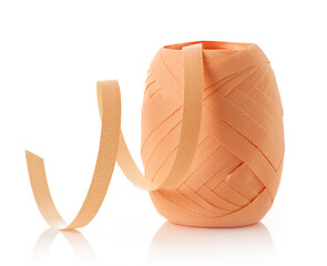 Image showing paper ribbon roll isolated