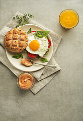 Image showing Breakfast egg