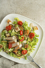 Image showing Chicken salad