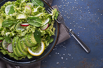 Image showing Avocado salad