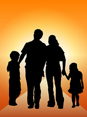 Image showing Young Family