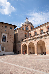 Image showing Piazza Duca Federico in Urbino