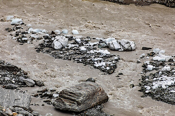 Image showing Franz Josef Glacier, New Zealand