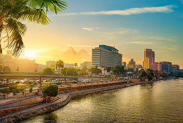 Image showing Cairo fand Nile