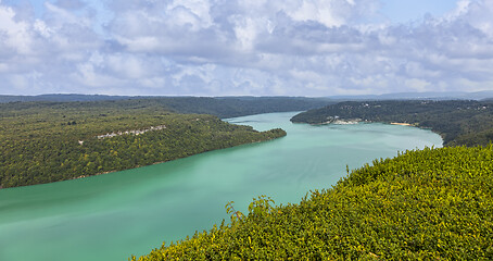 Image showing Vouglans Lake - Jura, France