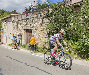 Image showing The Cyclist Andre Greipel on Mont Ventoux - Tour de France 2016