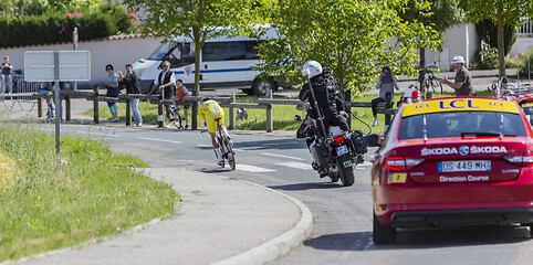 Image showing The Cyclist Thomas De Gendt - Criterium du Dauphine 2017