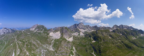 Image showing Bobotov Kuk and mountains in Durmitor