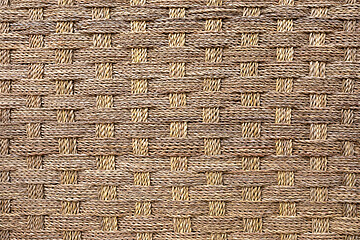 Image showing Weaving texture pattern background