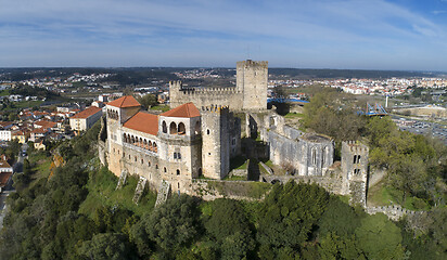Image showing Medieval Castle in Leiria Portugal