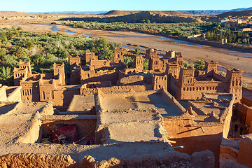 Image showing Towers of Ait Ben Haddou, Morocco