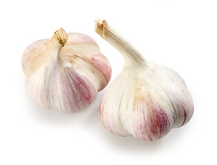 Image showing garlic on white background