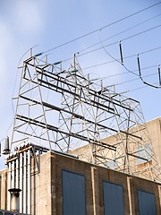 Image showing hydro power lines