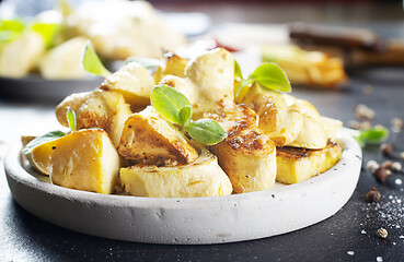 Image showing fried vegetables