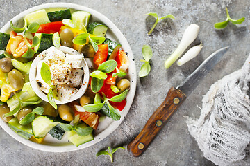 Image showing greek salad