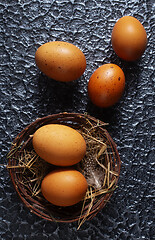 Image showing chicken eggs