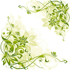 Image showing floral background