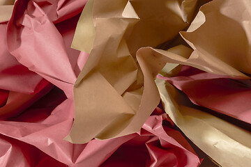 Image showing crumpled paper background