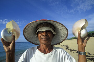 Image showing ASIA INDONESIA BALI KUTA BEACH