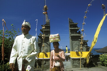 Image showing ASIA INDONESIA BALI PURA TANAH LOT TEMPLE