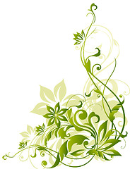 Image showing floral background